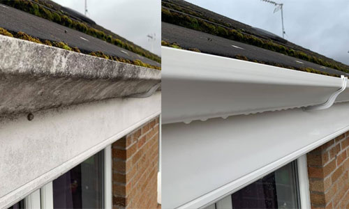 soffit cleaning